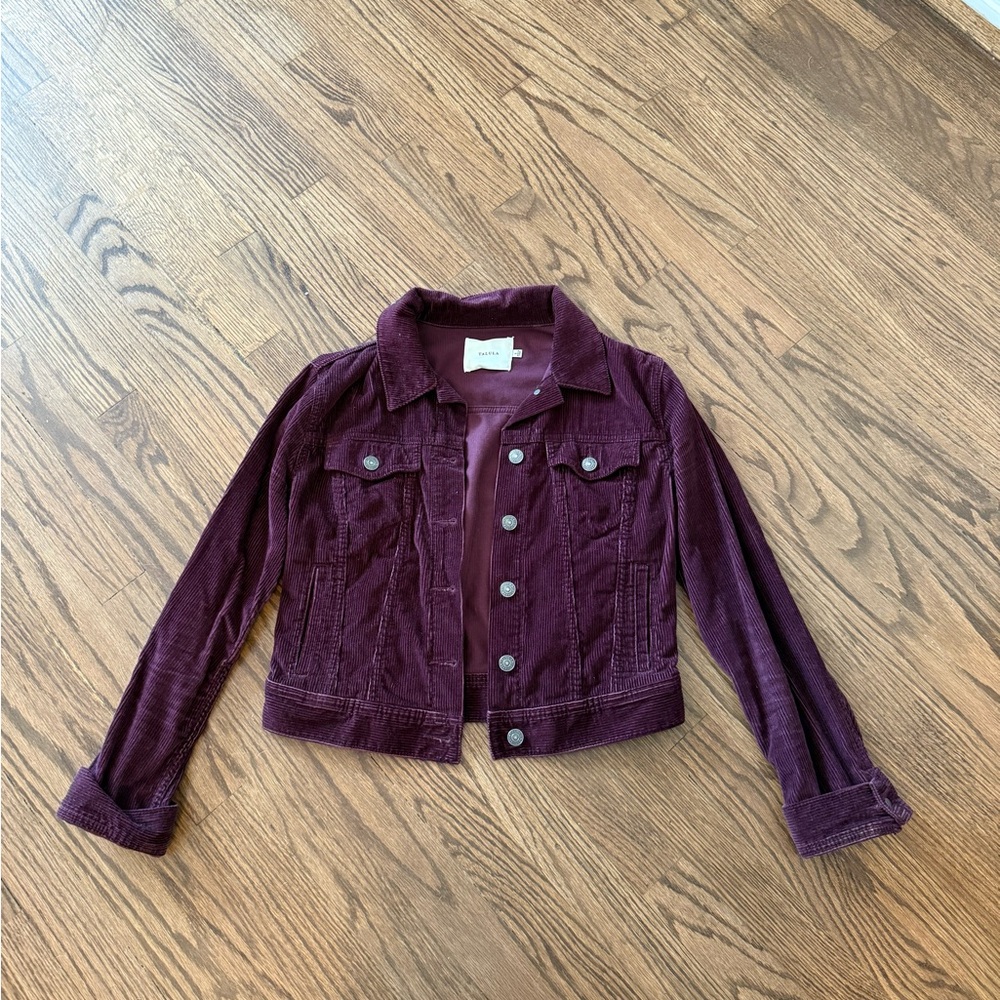 Aritzia Talula Women's Deep Purple Bomber Jacket